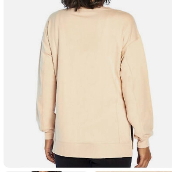 Wildfox Statement Sweatshirt “But First Cocktails" Pink Salt Hudson Thermal XS - Picture 5 of 8